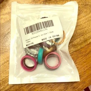 Size 7 Silicone Rings